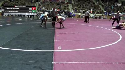 6A 138 lbs Quarterfinal - Myers Duncan, Pike Road School vs Sami Bratina, Helena