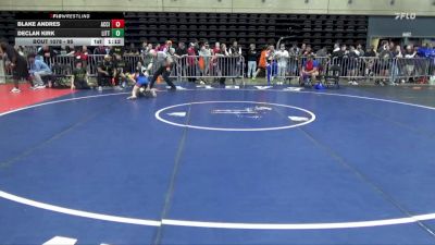 95 lbs Consi Of 8 #1 - Blake Andres, Accident vs Declan Kirk, Little Egg Harbor Twp