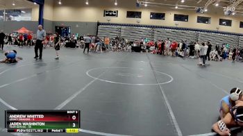 100 lbs Round 2 (4 Team) - Jaden Washinton, Team Gotcha vs Andrew Whitted, Legacy Dragons