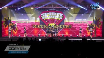 California Storm - Weather Girls [2024 L2 Senior - Small Day 2] 2024 Spirit Sports Grand Nationals