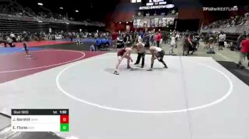 144 lbs Quarterfinal - Jacob Barnhill, Darkhorse WC vs Elakki Adan Flores, Idaho Gold