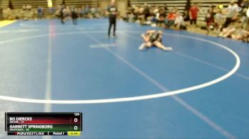 130 lbs Placement (4 Team) - Bo Diercks, Rocori vs Garrett Springborg, Owatonna