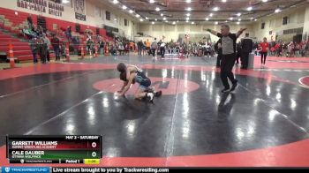 80 lbs 3rd Place Match - Cale Dauber, Ottawa Wolfpack vs Garrett Williams, Summit Wrestling Academy