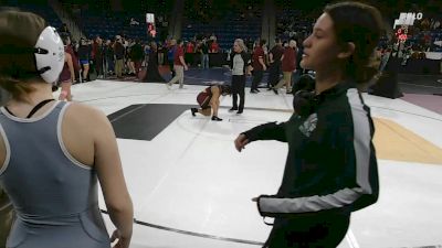 132 lbs Consi Of 8 #1 - Fahiena Joseph, Whittier vs Elise Vasques, Wakefield