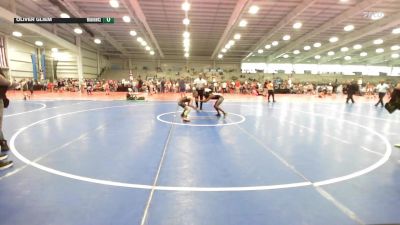 85 lbs Quarterfinal - Chase Gilbert, POWA vs Oliver Gliem, Warhawks