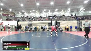 190 lbs Cons. Round 6 - Sam Pavey, Rushville vs Derek Morrison, Wawasee