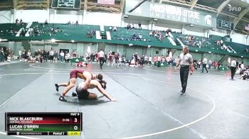 141 lbs 3rd Place Match - Nick Blakcburn, Central Michigan vs Lucan O`Brien, Northern Illinois