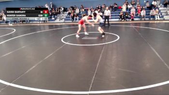 133 lbs Cons. Round 2 - Hunter Samora, Colorado School Of Mines vs Kaven Bartlett, Newman
