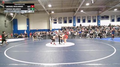 157 lbs Round Of 16 - Michael Boulanger, Milford vs Joshua Millerick, Taunton