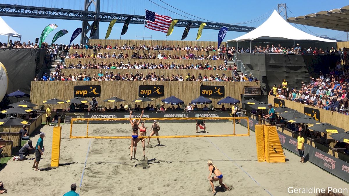 April Ross And Kerri Walsh Suffer First AVP Set Loss In Two Years