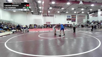 215 lbs Consi Of 8 #1 - Anthony Mckague, New Fairfield vs Cal Thompson, Suffield/Windsor Locks