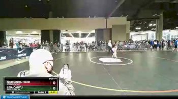 35 lbs Round 1 - Leia Cantu, Moses Lake WC vs Nathaniel Head, Steelclaw WC