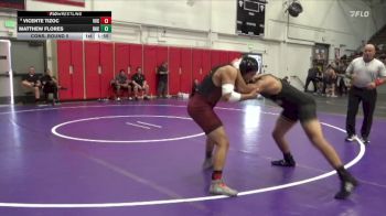 165 lbs Cons. Round 5 - Matthew Flores, Rio Hondo College vs Vicente Tizoc, Victor Valley College