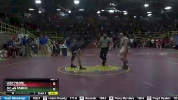 160 lbs Cons. Semi - Joey Pierre, Evansville Mater Dei vs Dylan Forbus, Franklin