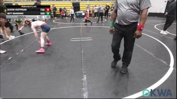 85 lbs Final - Jaxon Huffman, Team Tulsa Wrestling Club vs Jett Manning, Barnsdall Youth Wrestling