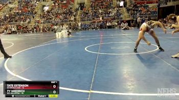 189 lbs Quarterfinal - Ty Wiedrich, W2-Williston vs Tate Estenson, E3-Devils Lake