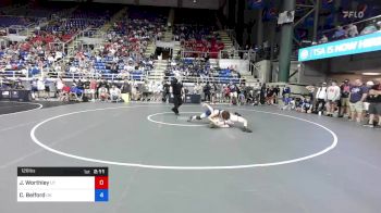 126 lbs Cons 64 #1 - Jason Worthley, Utah vs Christian Belford, Oklahoma