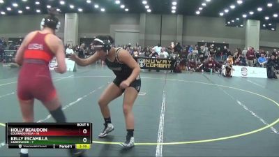 136 lbs Round 1 (16 Team) - Holly Beaudoin, Colorado Mesa vs Kelly Escamilla, Lindenwood