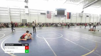 123 lbs Consi Of 8 #1 - Matthew Fernandez, Parker Invictus WC vs Isaac Ihmud, Eastvale Elite WC