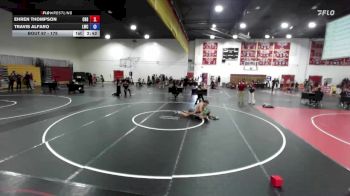 175 lbs Round 2 - Ehren Thompson, Chaparral High School vs Travis Alfaro, Legacy Wrestling Center