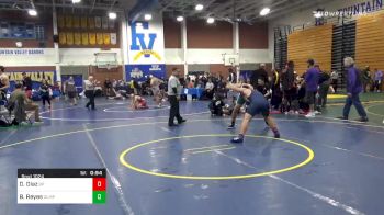 182 lbs Consolation - Diego Diaz, Bellarmine Prep vs Brian Reyes, Olympian