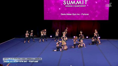 Davis Allstar Gym Inc - Fortune [2026 L4.2 Senior - D2 - Small Semis] 2026 The D2 Summit