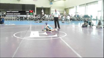 50 lbs Rr Rnd 2 - Rhett Harrison, CT Whale Beluga - K3 vs Grayson Spadaro, South Side Wrestling Club - K3