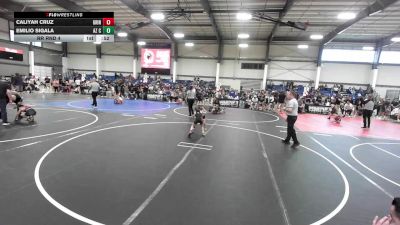 46 lbs Rr Rnd 4 - Caliyah Cruz, Grindhouse WC vs Emilio Sigala, Az Cross Trained