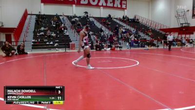 184 lbs 5th Place Match - Darrius Walker, Unattached vs Bryant Bartlett, Simpson (Calif.)