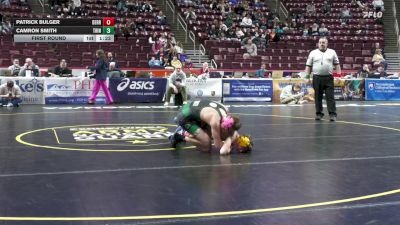 114 lbs First Round - Patrick Bulger, Derry Area vs Camron Smith, Trinity*
