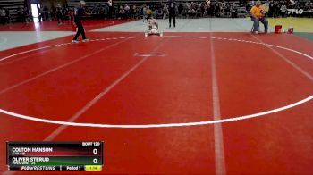 160 lbs Champ. Round 1 - Colton Hanson, K-W vs Oliver Sterud, Pipestone