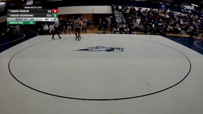 157 lbs Cons. Round 1 - Aidan Veirun, Scranton vs Jason Giordano, Tcnj