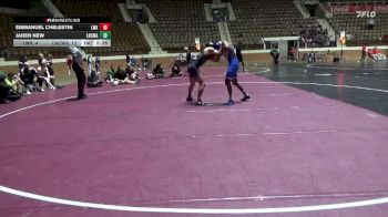 157 lbs Round 5 (10 Team) - Emmanuel Chelestin, Lindsey Wilson (Ky.) vs Jaden New, Life University NCWA