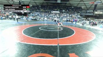 Boys 4A 165 lbs Champ. Round 2 - Joel Estrada, Spanaway Lake vs Nathan Ciabattari, Mt. Si