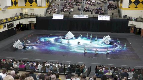 Fishers HS "Fishers IN" at 2025 WGI Guard Mideast Power Regional