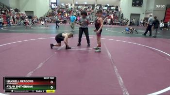 95 lbs Quarterfinal - Maxwell Meadows, Stronghold vs Rylan Smitherman, Stronghold