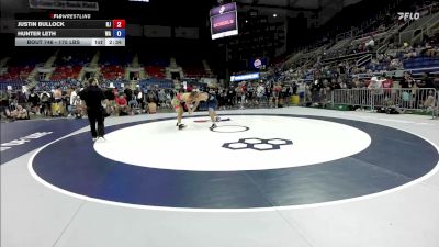 175 lbs Champ. Rd Of 128 - Justin Bullock, NJ vs Hunter Leth, WA