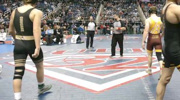 5A 150 lbs Cons. Round 1 - Luke Ertl, Simon G. Atkins Academic & Technology High School vs Davis Foxworth, Croatan