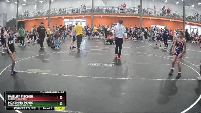 95 lbs Round 1 - McKenna Penix, Cobra Wrestling Club vs Paisley Fischer, Carolina Reapers