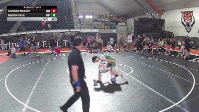 115 lbs Quarters - Gunnar Wilson, Oregon vs Mason Ekle, Alaska