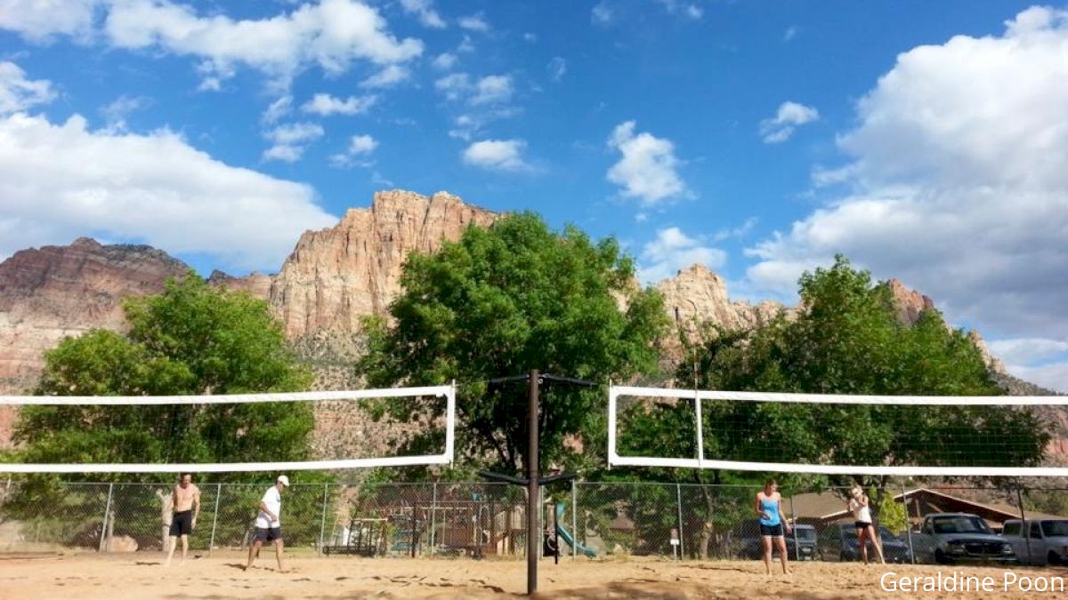 6 Ridiculously Scenic Beach Volleyball Courts