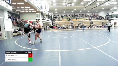 157 lbs Consi Of 16 #2 - Eric Alderfer, Unattached-Lock Haven vs Charlie Evans, Navy