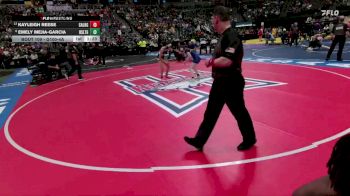 G100-4A Quarterfinal - Emely Mejia-Garcia, Basalt High School Girls vs Kayleigh Reese, Calhan High School Girls