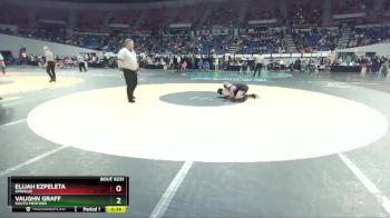 6A-106 lbs Cons. Round 2 - Elijah Ezpeleta, Sprague vs Vaughn Graff, South Medford