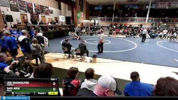 138 lbs Cons. Round 6 - Sam Arai, Mead vs Joe Showalter, Cheney