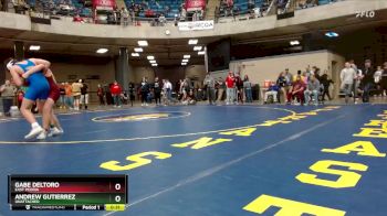 190 lbs Cons. Round 2 - Andrew Gutierrez, Unattached vs Gabe DelToro, East Peoria