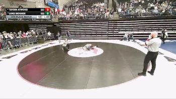 4A 113 lbs 5th Place Match - Taydin Atwood, Uintah vs Luke Mosher, Ridgeline