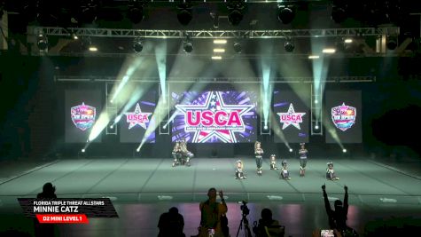 Florida Triple Threat Allstars - Minnie CATZ [2026 D2 Mini Level 1 Day 1] 2026 US Open Cheerleading & Dance Championship