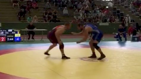 Kyle Snyder Comes From Behind In Round 1