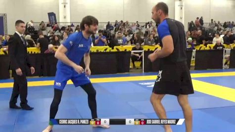 Jose Gabriel Reyes Madriz vs Cedric Jacques R. Panizzi 2024 World IBJJF Jiu-Jitsu No-Gi Championship